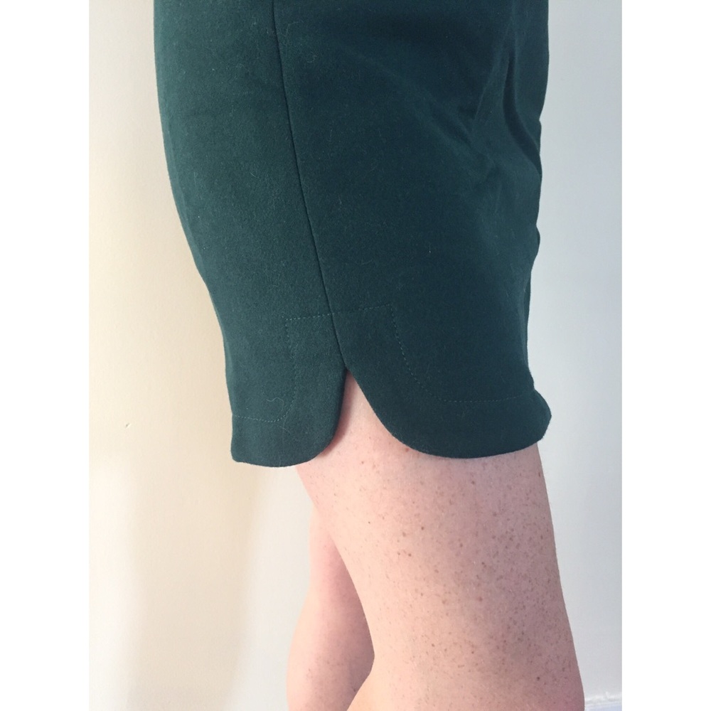 J. Crew Felted Wool Mini Skirt